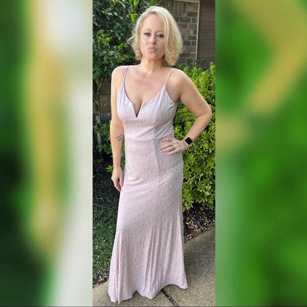 Pink Evening Gown